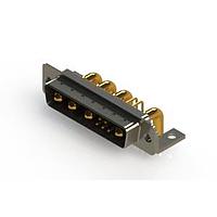 EDAC 629-9W4-640-4TC Mixed Contact D-Sub Connectors Right-angle Power Combo D-Sub Connector