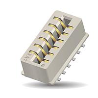 KYOCERA AVX 009159006701916 Linear Card Edge Connector CARD EDGE 06P DB END CLS SIDES