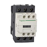 SCHNEIDER T02BN13G7 Electromechanical Contactors Contactor, Tesys N Contactors, nonreversing, 3P, 3phase, 18A, 5HP at 460VAC, NEMA size 0, 120VAC 50/60Hz coil, open