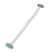 Harwin G125-FC11205F1-0150F1 Double Ended 1.25MM F/F CA 2X6 150MM 26AWG W/SL