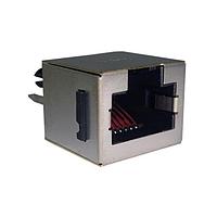 Amphenol Commercial Products RJE061881310 Modular 8P8C, Vertical, With Shield, No LEDs, Single Port