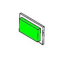 Honeywell AML51-F10G Lens LENS RECTANGULAR GREEN