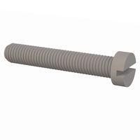 Essentra Components 50M100150D060 Machine Screw Cheese Slotted Screw, M10 X 1.5 Thread, 60mm Lg