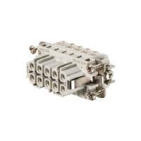 Weidmuller 1650620000 Inserts HDC HA 10 FS