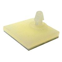 BusBoard Prototype Systems SA120x500 Force Fit AdhStdoff,500Pk .120 Fits 0.125" PCB Hol