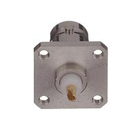 Radiall R141404000 Panel Receptacles BNC / SQUARE FLANGE JACK RECEPTACLE WITH SOLDER POT CONTACT
