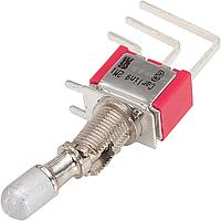 Carling Technologies 2M1-DP1-T1-B1-M1QE Toggle Switches 2-pole, ON - None - ON, 5A/2A 125VAC or 28VDC/250VAC not HP rated, Non-Illuminated, Sealed  Round Bat Mini & SubMini Switch with  Solder Lug  UL Recognized CSA Certified
