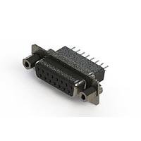 EDAC 628-015-321-253 D-Sub Connectors - Standard Density Vertical Metal Body D-Sub Connector