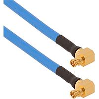 Amphenol SV Microwave FRSMPM-085-FRSMPM-060 RF Cable Assemblies SMPM R/A F SMPM R/A F 6"Cable