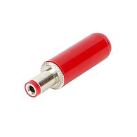 Switchcraft 763 Plugs 2.1mm Pwr Plug Red Tip Red Handle