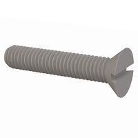 Essentra Components 021032A100 Slotted Countersunk 82 Slotted CSK Screw, #10-32 Thread, 1 Lg
