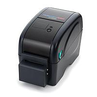 HellermannTyton 556-00250 Thermal Transfer Printer TT130SMC Compact Thermal Transfer Printer with Cutter, 300 dpi, Black, 1/pkg