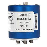 Radiall R573452425 Coaxial Switches SP4T Ramses SMA 18GHz Latching Self-CO Ind. 12Vdc TTL Diodes D-sub connector