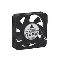 Delta Electronics, Inc. AFB0412HHA-TA5F Tubeaxial Tubeaxial Fan, 40x10mm, 12VDC, 8.15CFM, 0.6W, 31.5dBA, Ball, 3-Lead Wires, IP55
