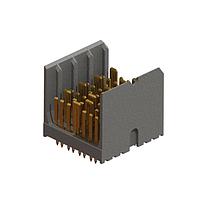 Amphenol TCS 951-200J-40H Headers Xcede Header, 2pr, 4 pos, open