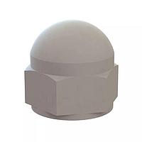 Essentra Components 05M050080LCN Locking Cap Locking Cap Nut, M5 X .8 Thread, 10.0 Height