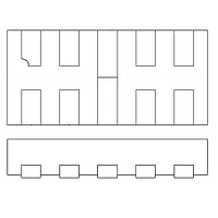 Semtech RCLAMP0544T.TCT ESD Suppressors 4L&LT;1P5V TVS SLP2010P9T