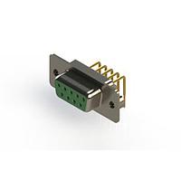EDAC 630-M09-640-GT2 D-Sub Connectors - Standard Density Right Angle D-Sub Connector