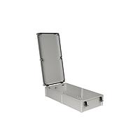 Bud Industries PTH-22758-L Electrical Enclosures PC+10% Fiberglass Box with Self-Locking Latch (22.1 X 11 X 5.1 In)