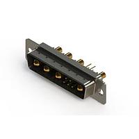 EDAC 627-9W4-224-3T1 Mixed Contact D-Sub Connectors Vertical Combo Dsub