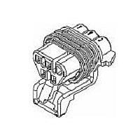 Aptiv 12146046 4-Way 5P FM GRY CONN ASSY 150 SERIES 14 AMPS