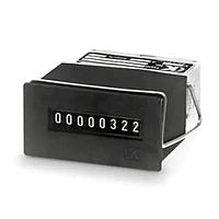 Trumeter B1621/24VAC/18CPS Totalizing Counter 6D ELEMECH CLIP MRST 24VAC 18CPS