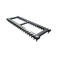 Samtec ICO-318-ZSGT IC & Component Sockets .100" Low Profile Screw Machine DIP Socket