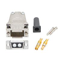 Molex 173114-0982 D-Sub Backshells FCT Backshell CONN Kit  Mixed D-Sub CONN Mixed High Power Solder Cup CONT 2 CKT