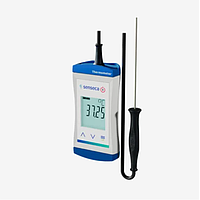 Senseca ECO 121-3 Waterproof alarm thermometer with immersion probe (– 70.0 ... +250.0 °C (– 94.0 ... +482.0 °F))