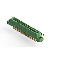 EDAC 345-050-558-203 With Flanges .100" (2.54mm) Pitch Card Edge Connector
