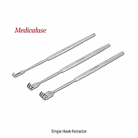 DaiHan DM.Ret7006 Hook Retractor, Stainless-steel, 3Prong, Sharp, L160mm