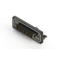 EDAC 630W9W4-640-3N3 Mixed Contact D-Sub Connectors Right-angle Waterproof Power Combo D-Sub Connector