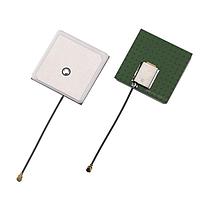 Taoglas AP.35A.07.0054A Active Antenna AP.35A GPS/GALILEO 1 Stage Active 35*35*5.5mm Patch , 54mmoe1.13, I-PEX MHFIU.FL