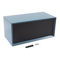 Hammond Manufacturing 1426Y-B Instrument Instrument Enclosure 6x12x5.5" Satin Blue