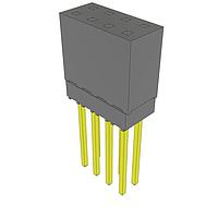 Samtec ESQ-104-14-G-D Sockets Elevated Socket Strip