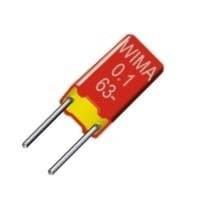 WIMA MKS0D026800B00MF00 Metallized High Volume Film Capacitors MKS 02 0.068 uF 100 VDC 2.5x7x4.6 PCM 2.5