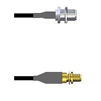 Amphenol Custom Cable Q-26032000M096i RF Cable Assemblies N-SJB/SMA-SJB LMR24 96I