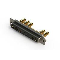 EDAC 628-17W5622-7T2 Mixed Contact D-Sub Connectors Vertical Combo Dsub