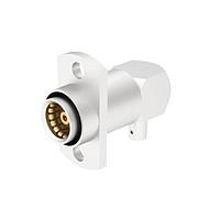 Radiall R128360717 Connectors BMA / RIGHT ANGLE 2 HOLE FLANGE FLOATING JACK SOLDER TYPE - CABLE .085