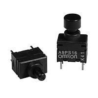 Omron Electronics A9PS26-0013 Pushbutton Switches Ultra Subminiature Vrt Mt Terminal DPST