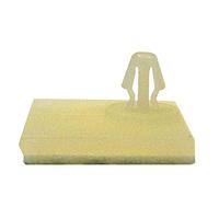 BusBoard Prototype Systems SA120x24 Standoffs Adhesive Standoffs  24 Pack, 0.120" Height, Offset 0.6x0.6" Base, Fits 0.125" PCB Hole (0.6 x 0.6 x 0.12in)