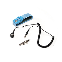 Statico S1006C Adjustable Wrist Strap (12ft-coil cord; 1/8”(4mm) Snap)