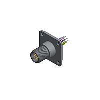 Amphenol CONEC 43-01353 M12 Male Socket SAL-12-FSV8-0.5-26