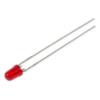 Broadcom HLMP-1700 Single Color LEDs Red Diffused 635nm 2.3mcd