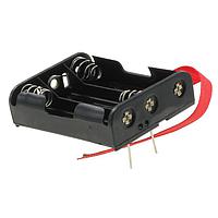 Eagle Plastic Devices 12BH331P-R-GR Battery Clip 3 "AA" PC LDS W/RIB