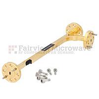 Fairview  SMW10EC001-10 WR-10 Directional Waveguide Coupler 10 dB With UG 387/U-Mod Flange and E-Plane Coupled Port From 75 GHz to 110 GHz W Band