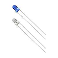 VCC LTH3MM12VFR4600 Single Color LEDs 3mm Thru Hole LED 467nm for 12VDC