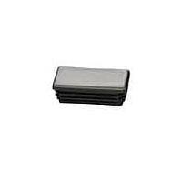 Caplugs RER-1X2-10-14 Tubing Plug RECT TUBING PLUG BLACK 1.00X2.00