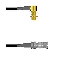 Amphenol Custom Cable Q-2P05H0003009i RF Cable Assemblies SMA-RJB/HDBNC-SP G174 9I