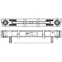 AMP Connectors - TE Connectivity 530747-4 Box Connectors MINI BOX RCPT ASSY 128 POS